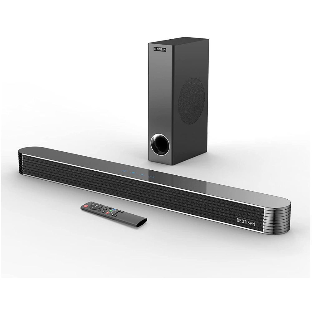 Bluetooth Capable Sound System with Bass - Bestisan SG06